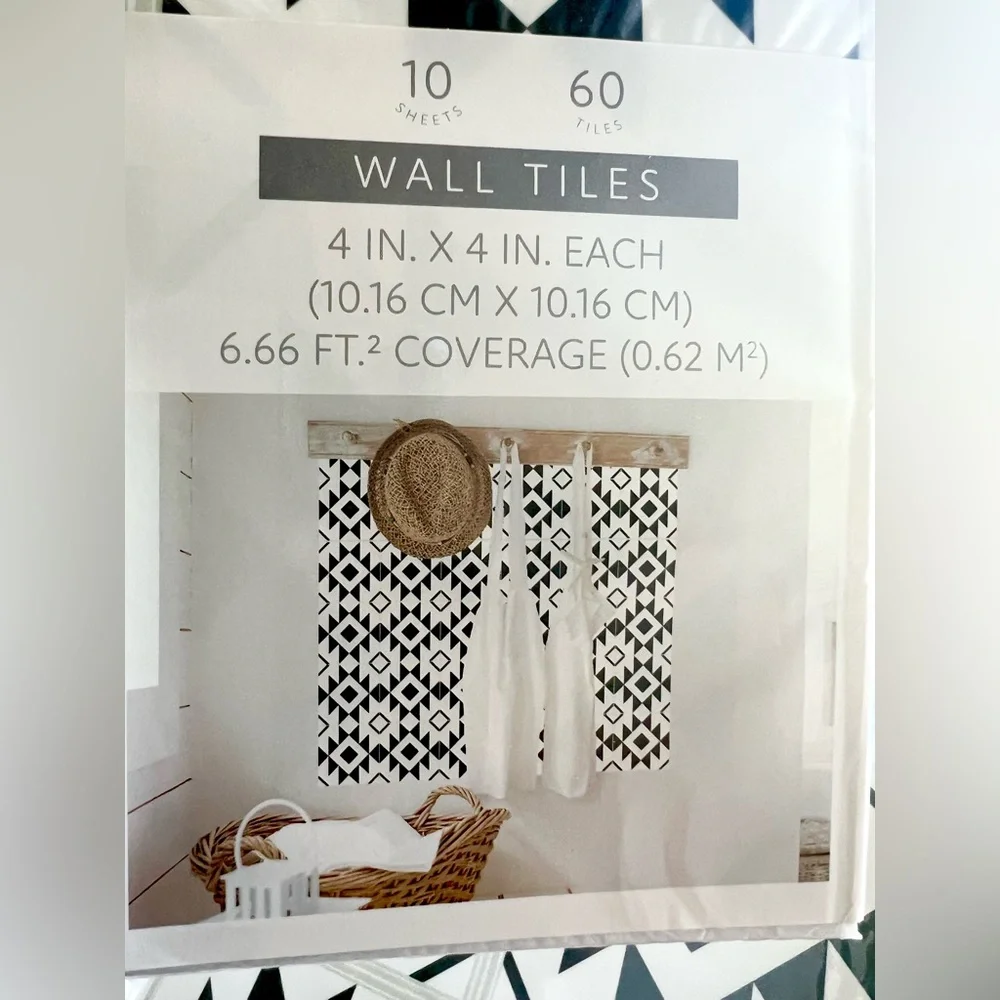 Target Peel & Stick Wall Tiles - 1 pack (60 Tiles)
